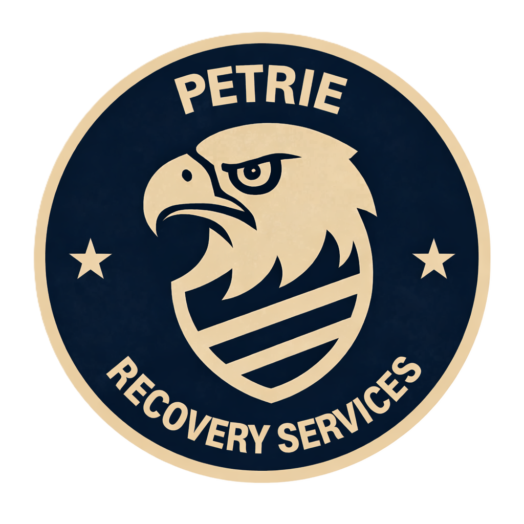 Petrie Recovery Logo